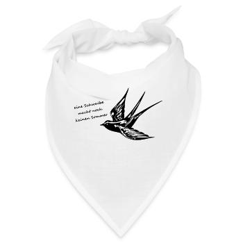 schwalbe - Bandana - Weiß - Vorne