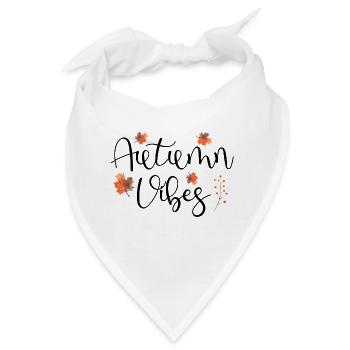 Herbst - Bandana - Weiß - Vorne