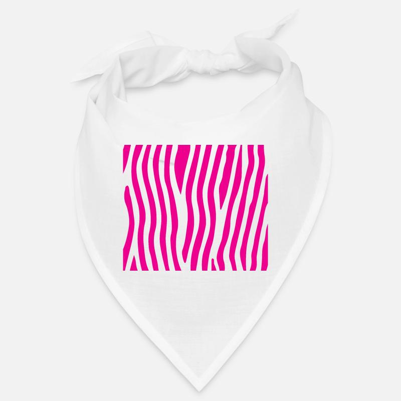 Rosa Zebra Bandana