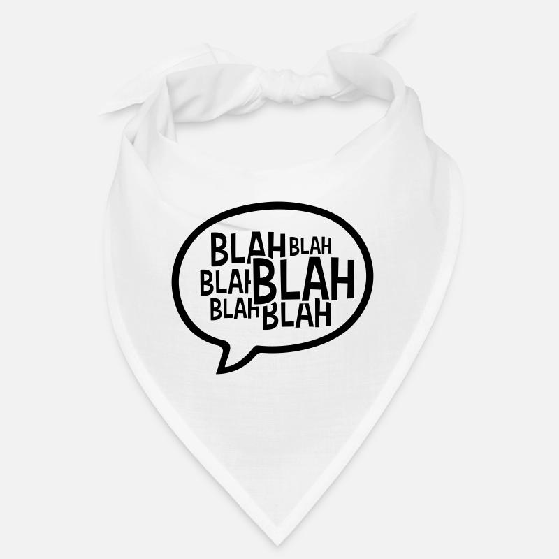 Bulle de dialogue comique bla Bandana