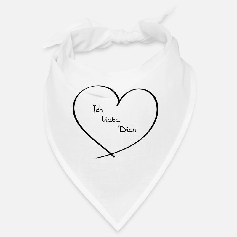 Ich liebe Dich Bandana
