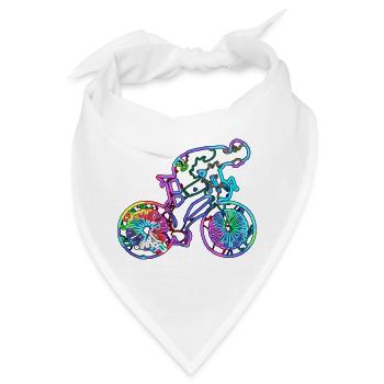 Neon-Radsport - Bandana - Weiß - Vorne