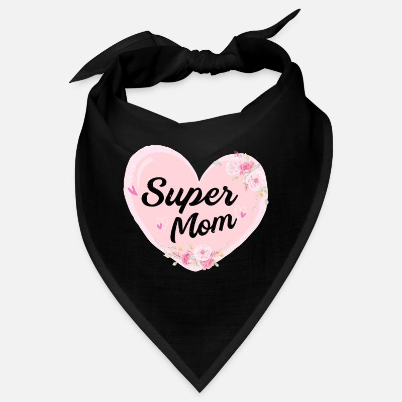 Super Mom Typografie-Design! Bandana