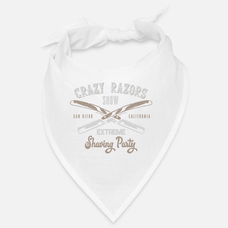 Rockabilly - Bandana - blanc