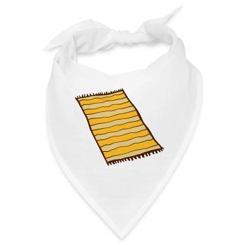 Cool Teppich Design - Bandana - Weiß - Vorne