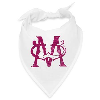 M - Bandana - Weiß - Vorne