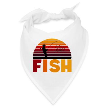 FISH - Bandana - Weiß - Vorne