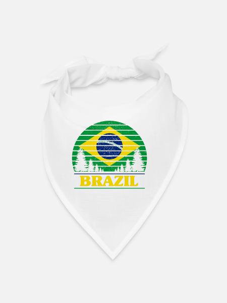 Brésil - Bandana - blanc