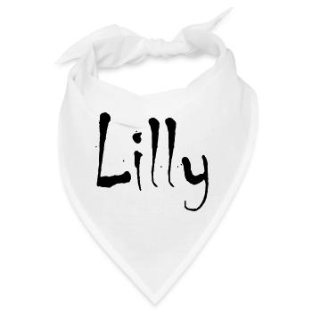 Lilly - Bandana - Weiß - Vorne