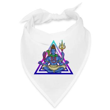Indien Inder Hinduismus Religion Gott I Geschenk - Bandana - Weiß - Vorne