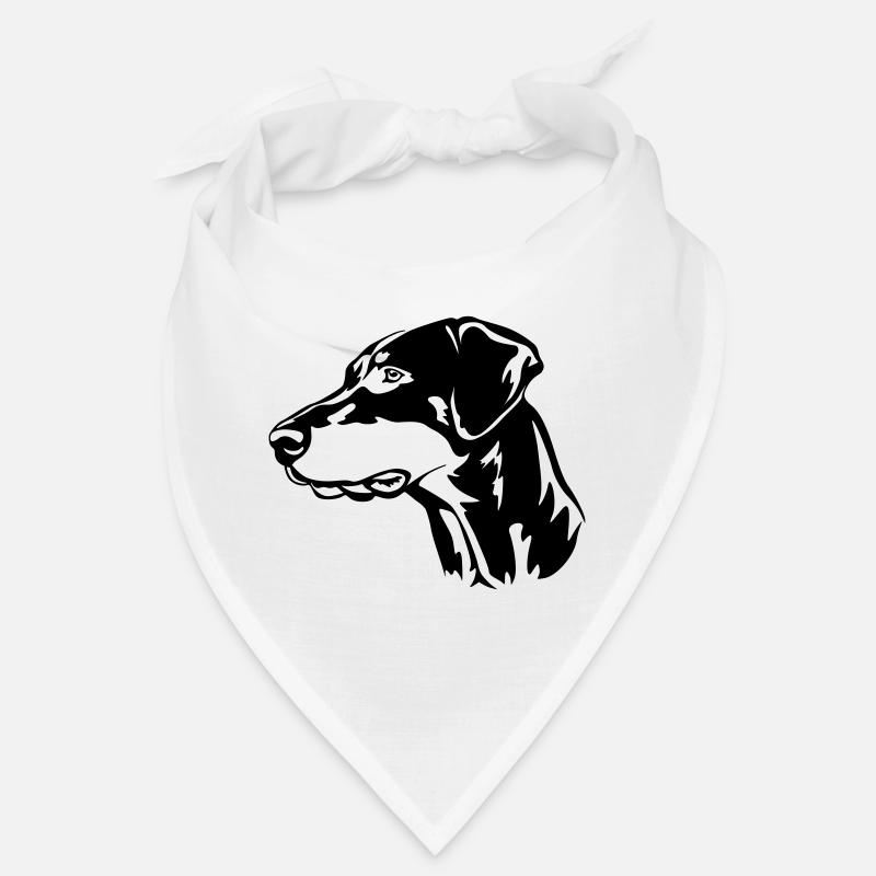 Dobermann Kopf Bandana