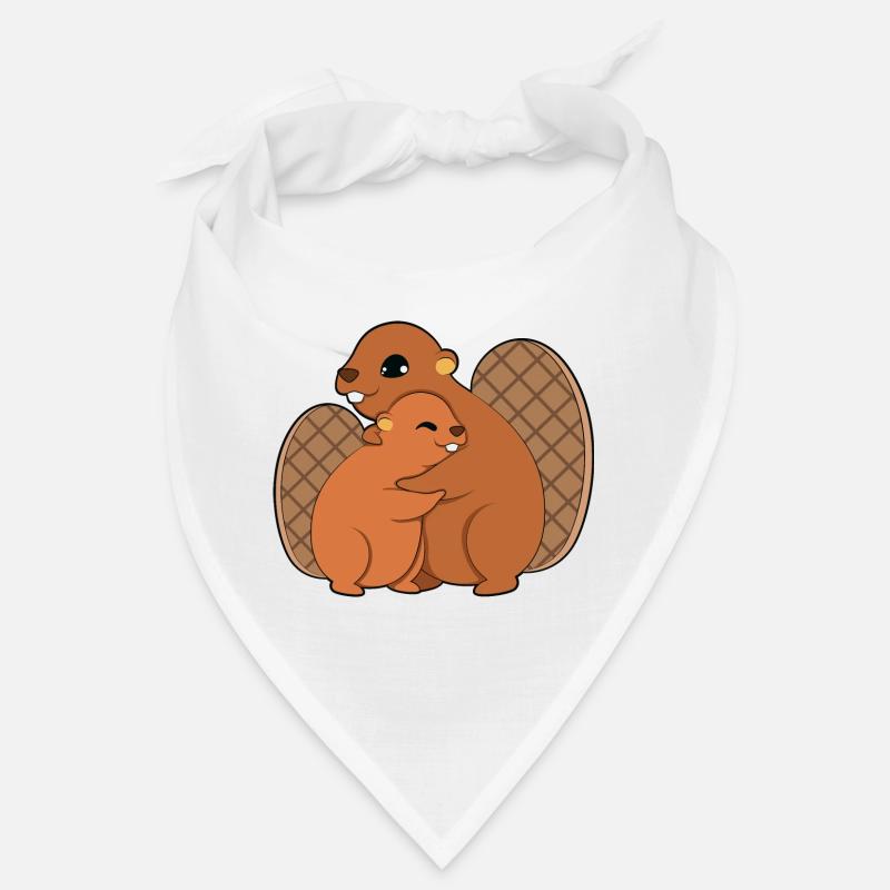 Étreinte de castor Bandana