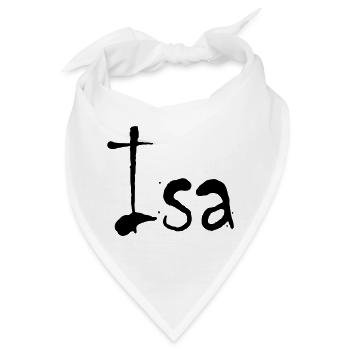 isa - Bandana - Weiß - Vorne