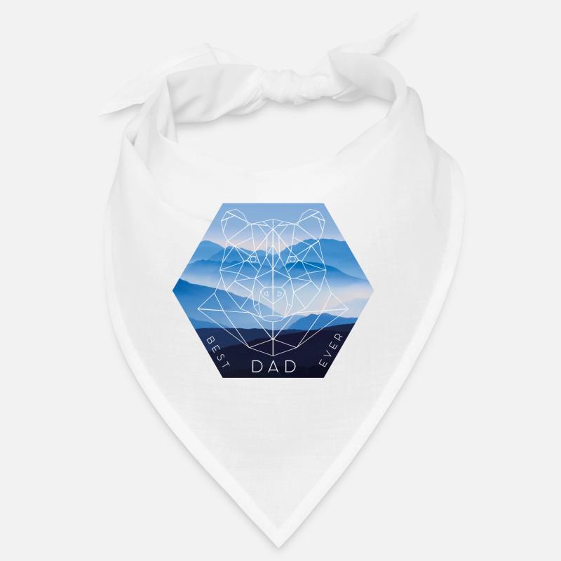 Best Dad Strong Bear Papa Bandana
