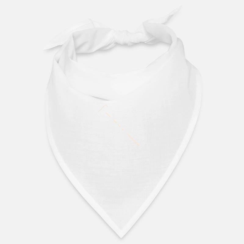 Hufschmied Herzschlag Hufeisen Schmied - Bandana - Weiß