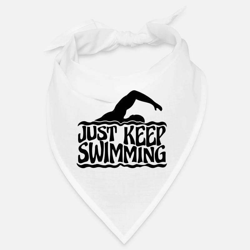 Just Keep Swimming Bandana