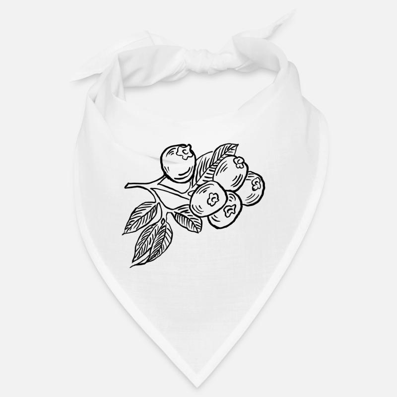 Blueberries Bandana