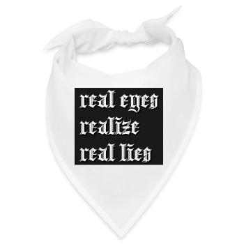 RealLies - Bandana - Weiß - Vorne