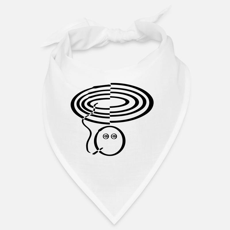 Smokey Line Art - Minimaliste Bandana