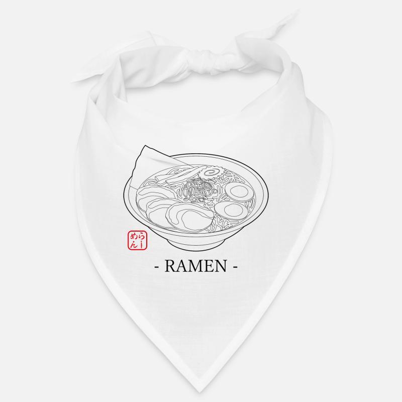Ramen - Bandana - Weiß