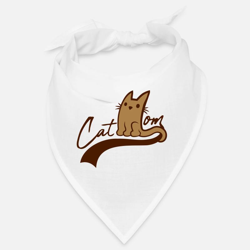 Texte de conception de maman chat Bandana