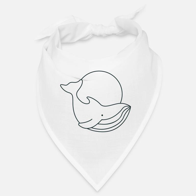 Cercle de baleine mignon Bandana