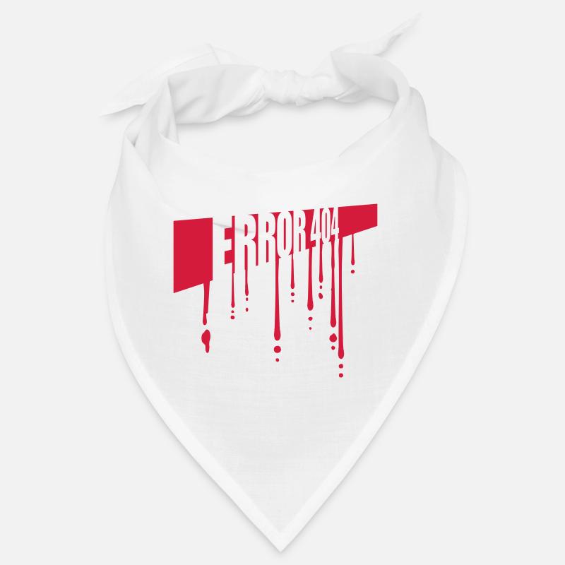 Blut Tropfen Error 404 Bandana
