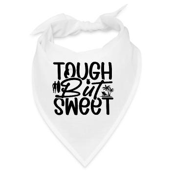 Tough but Sweet - Bandana - Weiß - Vorne