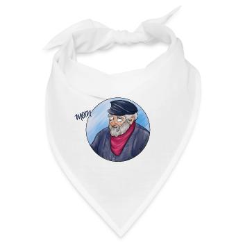 Moin Sailor - Bandana - Weiß - Vorne