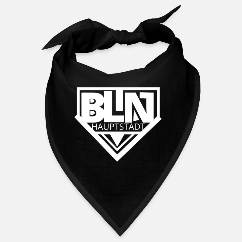 Berlin BLN Hauptstadt White Bandana