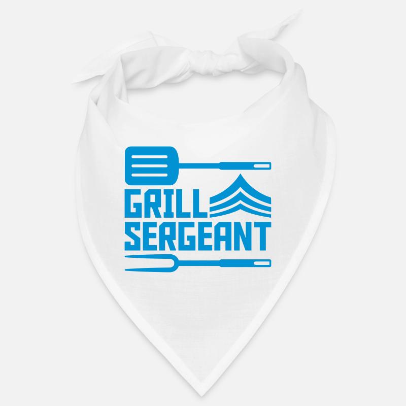 BBQ Grill Sergent Grill Master Bandana