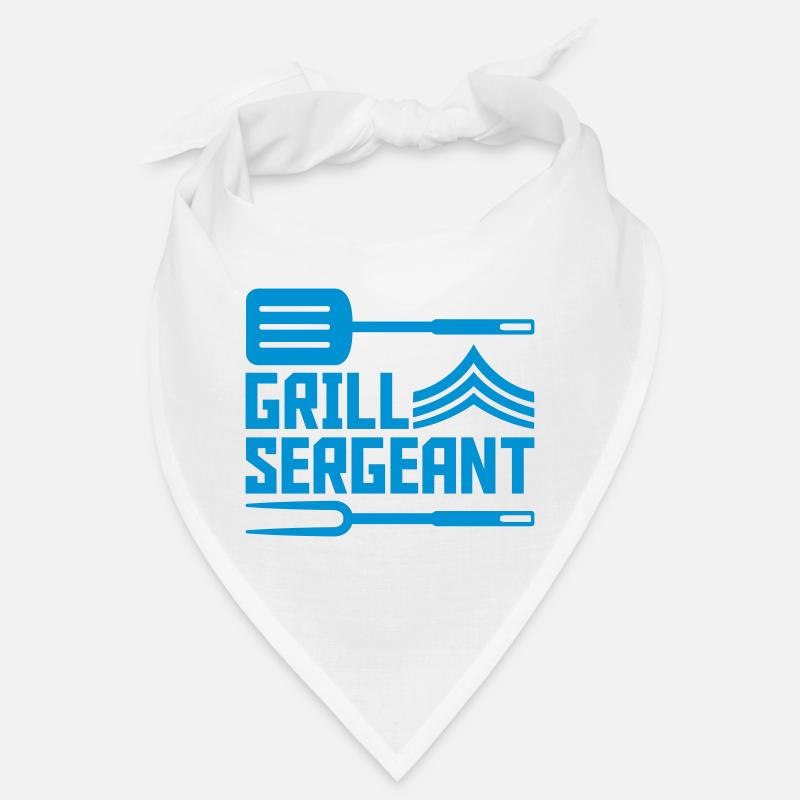 Grill Sergeant Pan Turner Grill Fork Bandana
