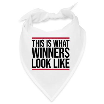 What Winners Look Like - Bandana - Weiß - Vorne