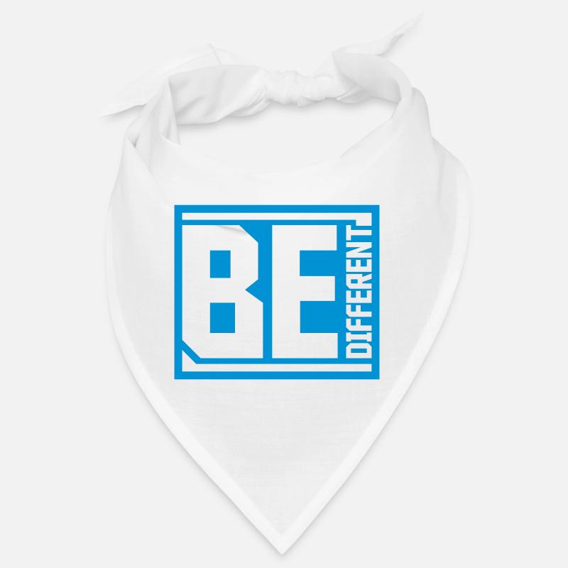 Be different Logo Design Bandana