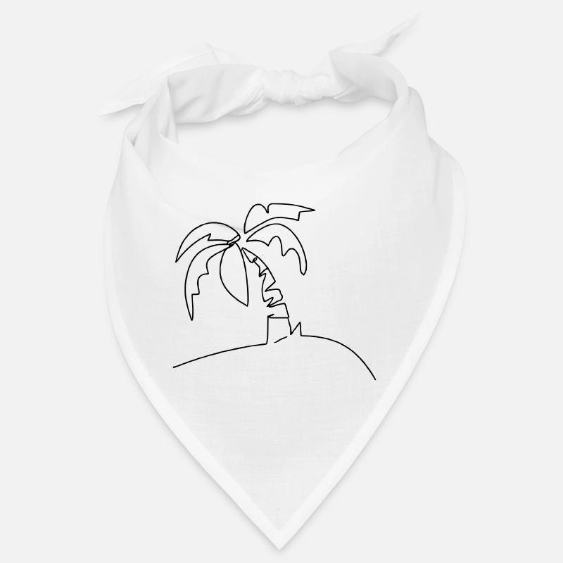 Palm Island Oneline Bandana