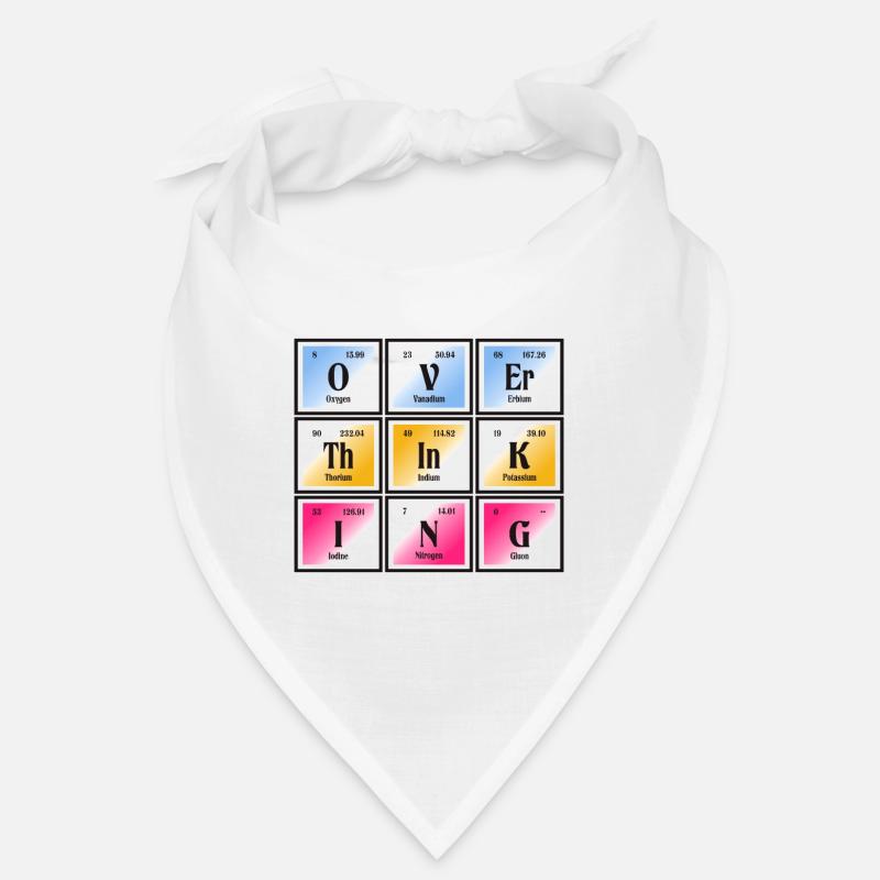 Overthinking | Periodic Table of Elements Bandana
