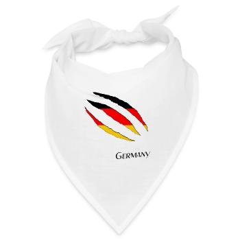 Germany - Bandana - Weiß - Vorne