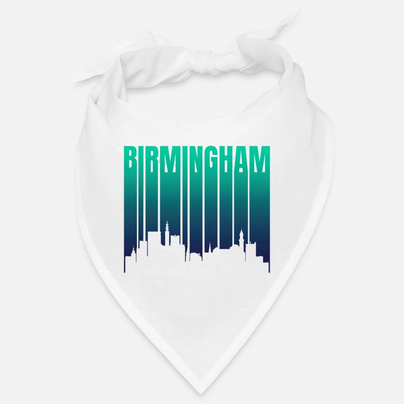 Birmingham Skyline Gradient Bandana
