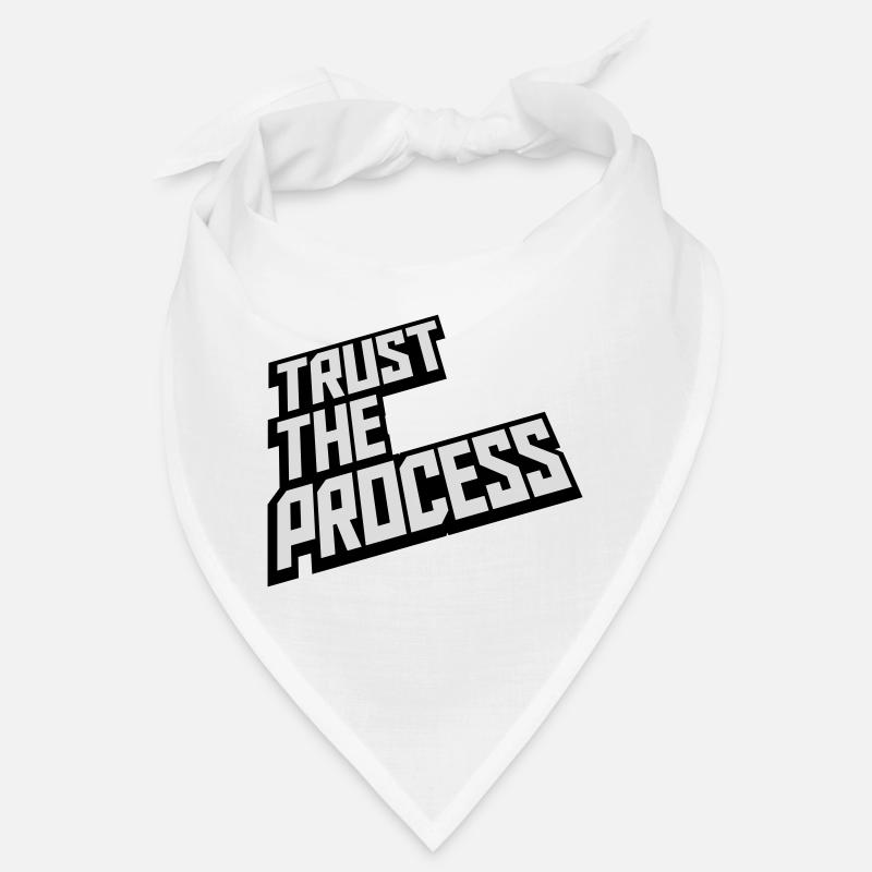trust the process Quote Bandana