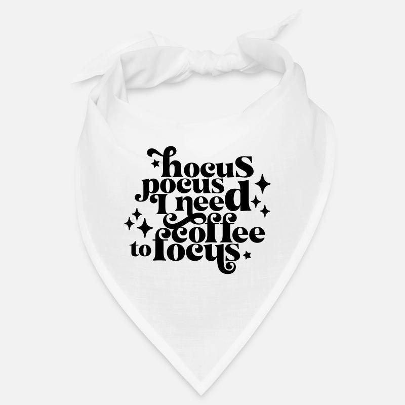 HocusPocusIneedCoffeetoFocus Bandana