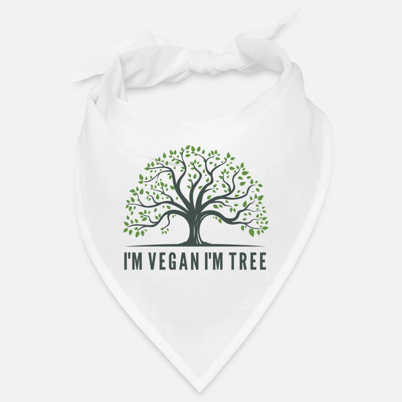 I M VEGAN I M TREE Bandana