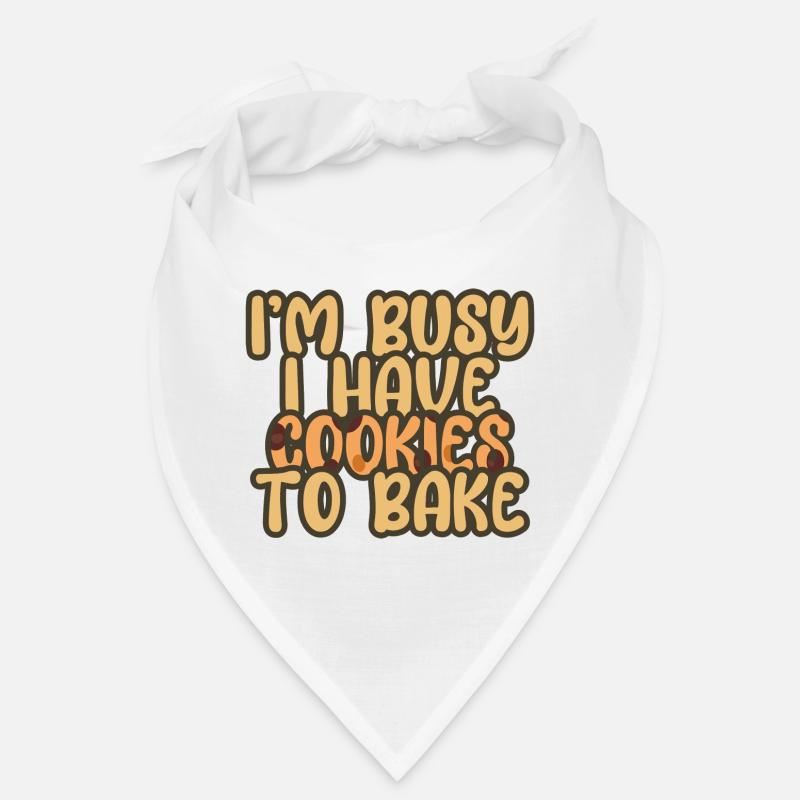 Christmas Chocolate Cookie Baking Bandana