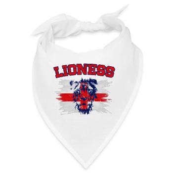 England Fußball Meister der Frauen Lionesses 2022 - Bandana - Weiß - Vorne