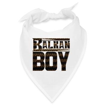 Balkan Kroatien Bosnien Serbien juge exyu boy boys - Bandana - Weiß - Vorne