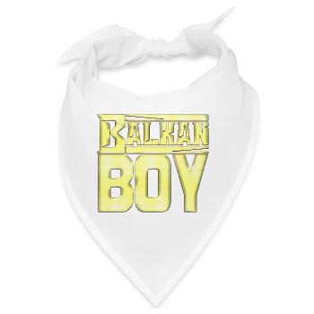 Balkan Kroatien Bosnien Serbien juge exyu boy boys - Bandana - Weiß - Vorne