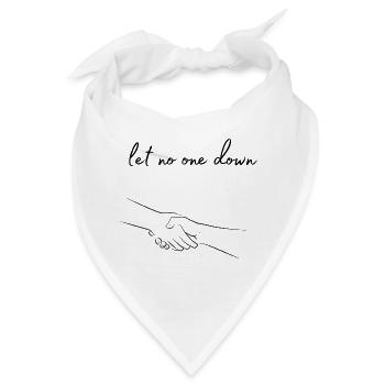 Help everyone - Bandana - Weiß - Vorne
