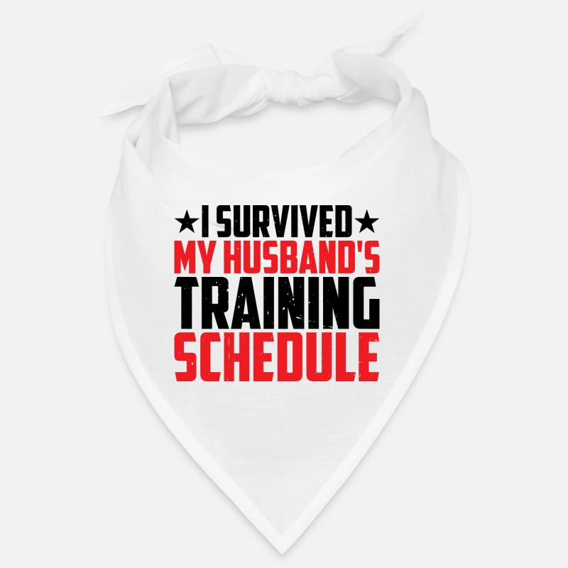 I Survived My Husband's Training Schedule 8 Bandana
