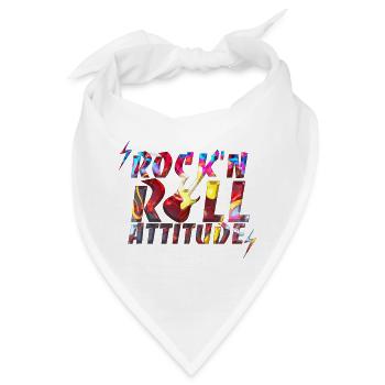 Musik Blues Pop Rock Tanz Hard Rock New Wave Punk - Bandana - Weiß - Vorne
