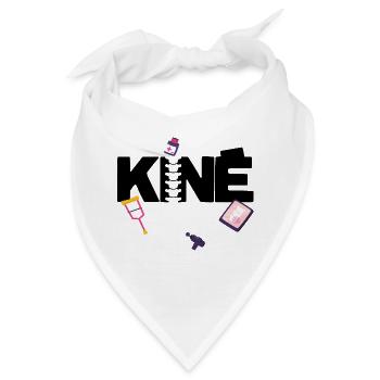 Physiotherapeut Geschenk für Physiotherapeut Massagegerät - Bandana - Weiß - Vorne