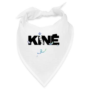 Physiotherapeut Geschenk für Physiotherapeut Massagegerät - Bandana - Weiß - Vorne
